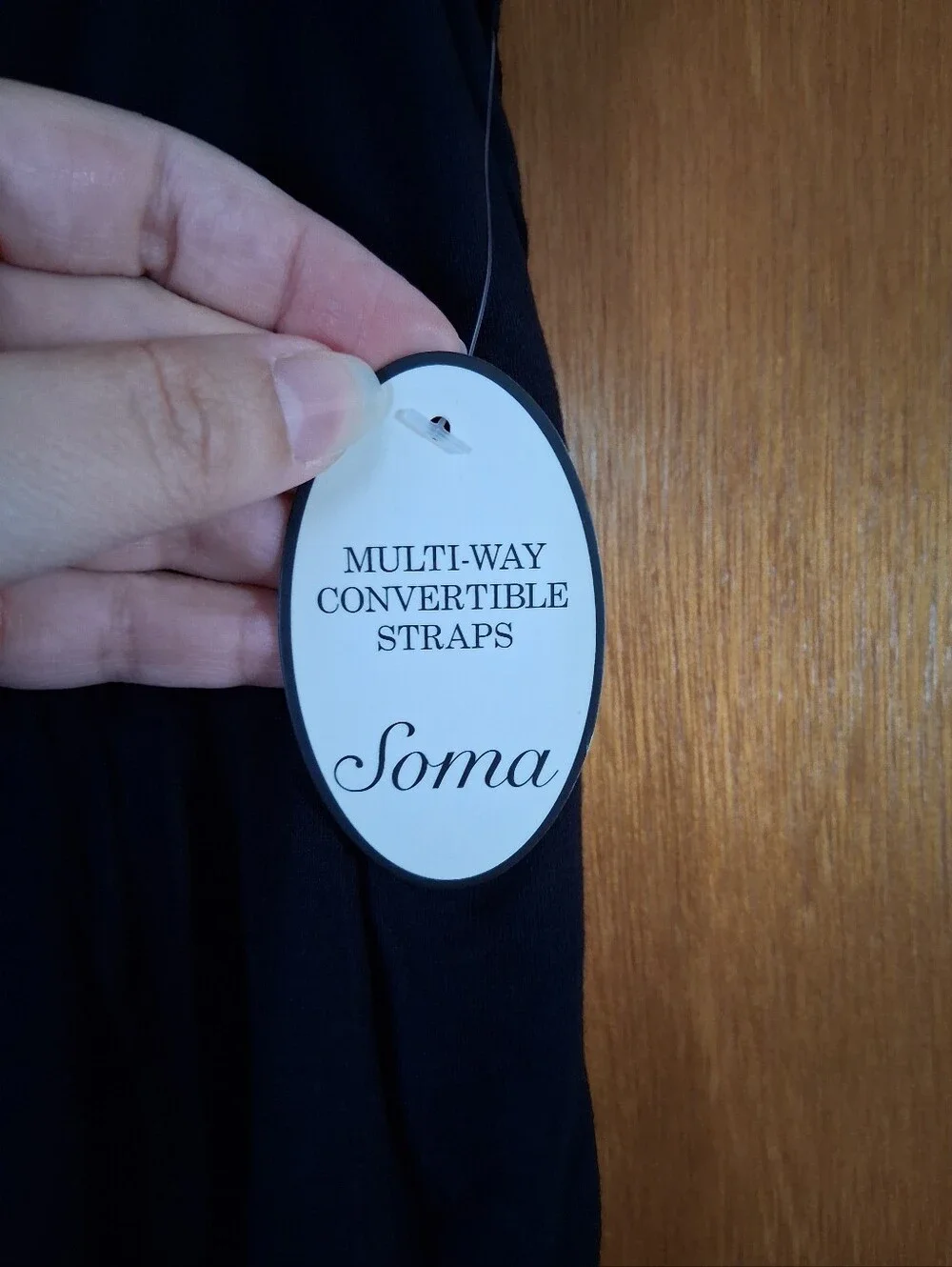 NWT Soma Maxi Dress Black Size Large